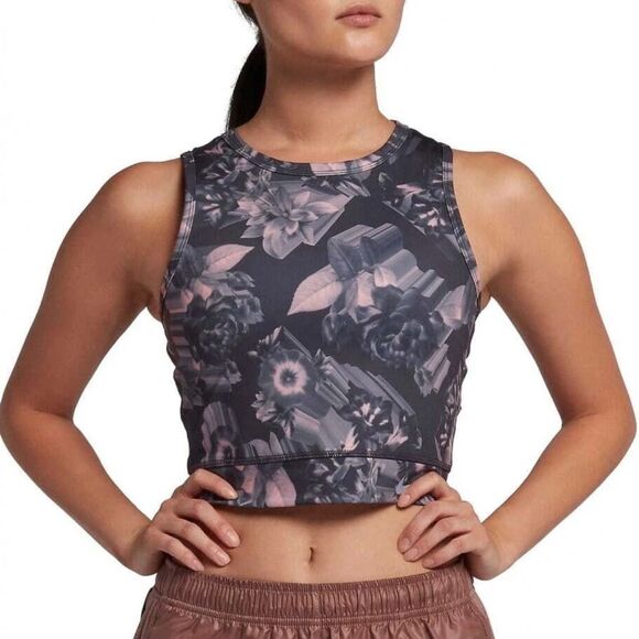 Nike Epic Luxe Printed Crop Top - Picture 1 of 7